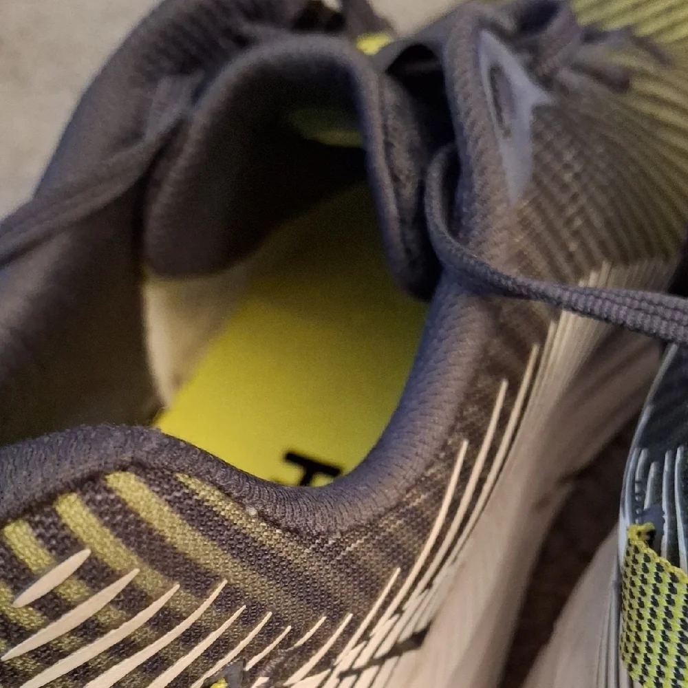 Hoka Men's M Rincon 2 Athletic Shoes - Gray and Lime Sz 10.5 - Picture 10 of 10